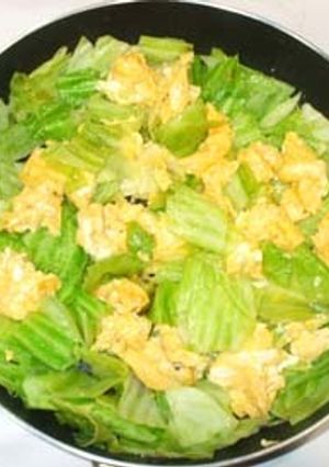 基本のキャベツ野菜炒め♪卵入り-レシピのメイン写真