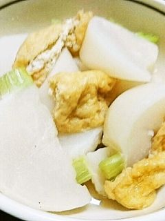 かぶと油揚げの煮物-レシピのメイン写真