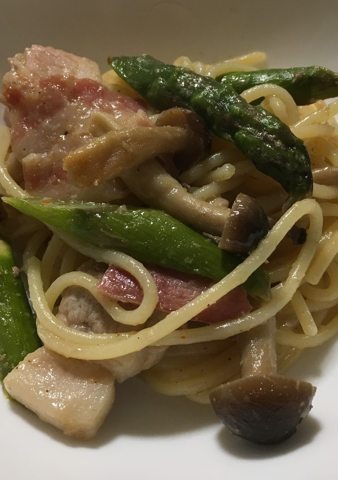 簡単！旨辛和風パスタ-レシピのメイン写真