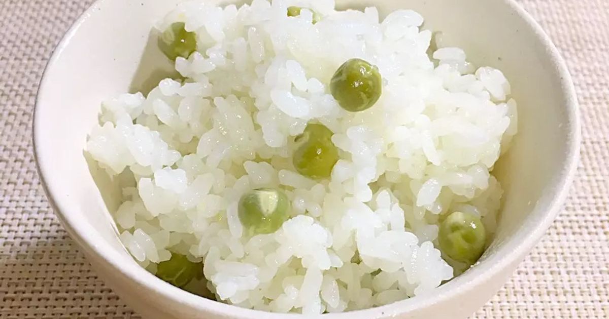 豆ごはん 炊飯器で簡単❃豆ごはん by よっこ 【クックパッド】 簡単おいしい