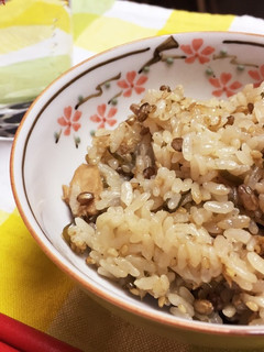混ぜるだけ!ツナ缶と塩昆布の炊き込みご飯-レシピのメイン写真