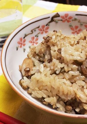 混ぜるだけ！ツナ缶と塩昆布の炊き込みご飯-レシピのメイン写真