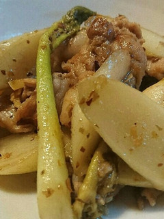 5分で出来る!!うど味噌炒め♪-レシピのメイン写真