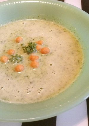 色も味も最高の春野菜♪クレソンのスープ♪-レシピのメイン写真