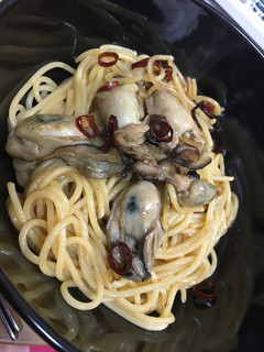 牡蠣ペペロンチーノ-レシピのメイン写真