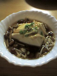 きのこあんかけ豆腐-レシピのメイン写真