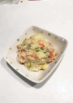 ヨーグルトでカロリーダウン ポテトサラダ-レシピのメイン写真