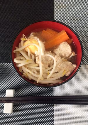 ご飯がススム！オカズになる肉団子スープ！-レシピのメイン写真