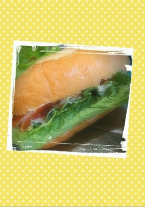 ♥️サンチュのホットドッグサンド♥️-レシピのメイン写真