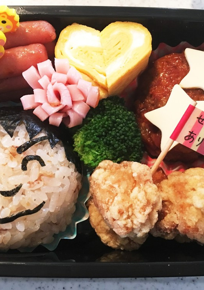 ☆キャラ弁☆幼稚園最後のお弁当-レシピのメイン写真