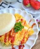 がごめ昆布おぼろ入りスクランブルエッグ