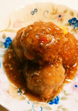 ヘルシーで簡単☆お豆腐入り肉団子-レシピのメイン写真