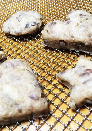 レンジですぐに出来るあんこクッキー-レシピのメイン写真