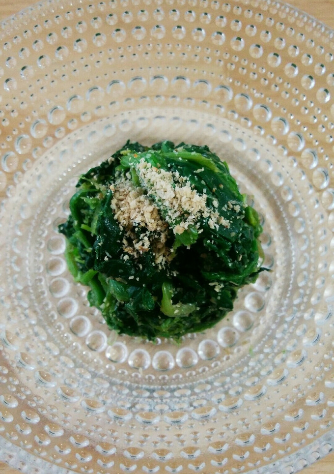 ほうれん草のゴマ味噌和え-レシピのメイン写真