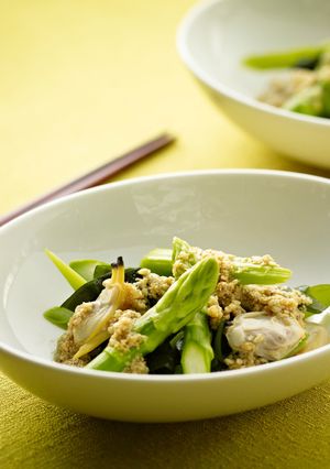 アスパラ、新わかめ、あさりの春の和え物-レシピのメイン写真