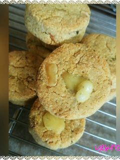 *低糖質チーズとナッツのおからクッキー*-レシピのメイン写真