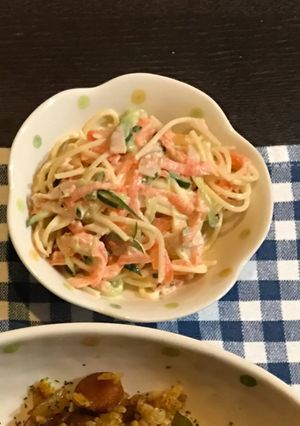 ポテサラより超簡単 サラダスパゲティ-レシピのメイン写真