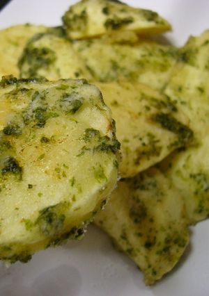 じゃがいもの天ぷら　のり塩味♪-レシピのメイン写真