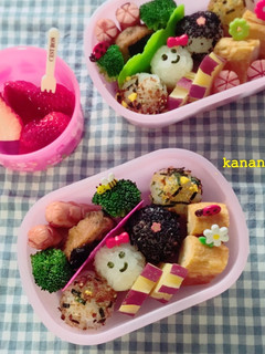 コロコロおにぎり弁当 幼稚園-レシピのメイン写真