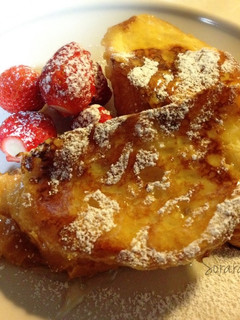 バニラアイスで風味UP♡フレンチトースト-レシピのメイン写真