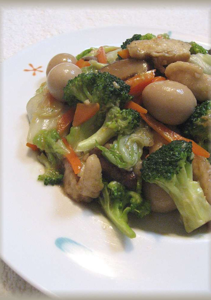 鶏ささみの中華炒め-レシピのメイン写真