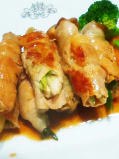 焼きしゃぶ風☆舞茸とネギの豚肉巻き-レシピのメイン写真