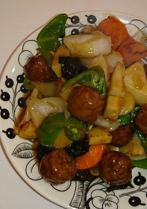 肉団子の酢豚-レシピのメイン写真