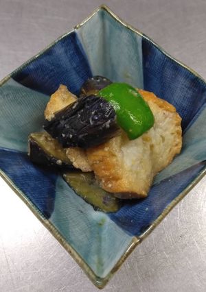 仙台麩のナスとピーマンの味噌炒め-レシピのメイン写真