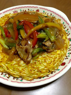 野菜たっぷり♪あんかけ焼きそば-レシピのメイン写真