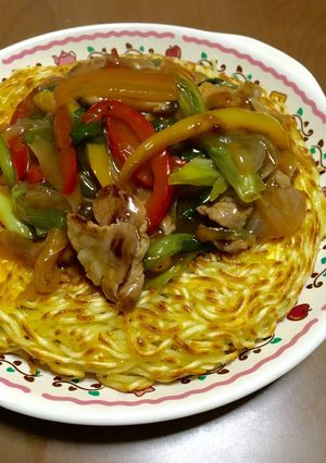 野菜たっぷり♪あんかけ焼きそば-レシピのメイン写真