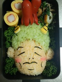 旦那⭐キャラ弁 高木ブー-レシピのメイン写真