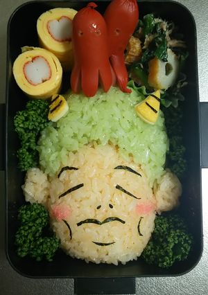 旦那⭐キャラ弁 高木ブー-レシピのメイン写真