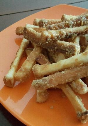 食パンで簡単。揚げパン風シュガーパン！-レシピのメイン写真