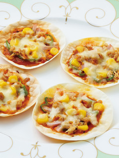 餃子の皮の簡単ピザ-レシピのメイン写真