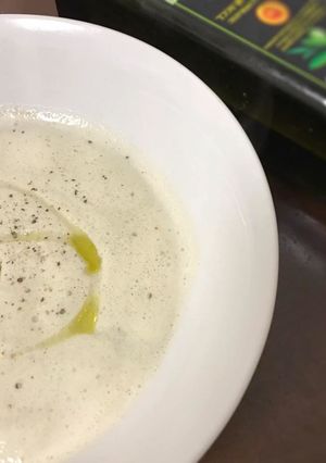 ごぼうの洋風豆乳すり流し-レシピのメイン写真