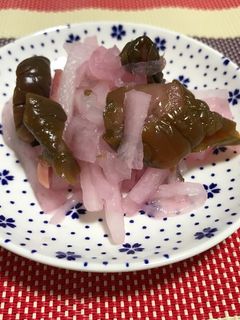 大根のしば漬け和え★-レシピのメイン写真