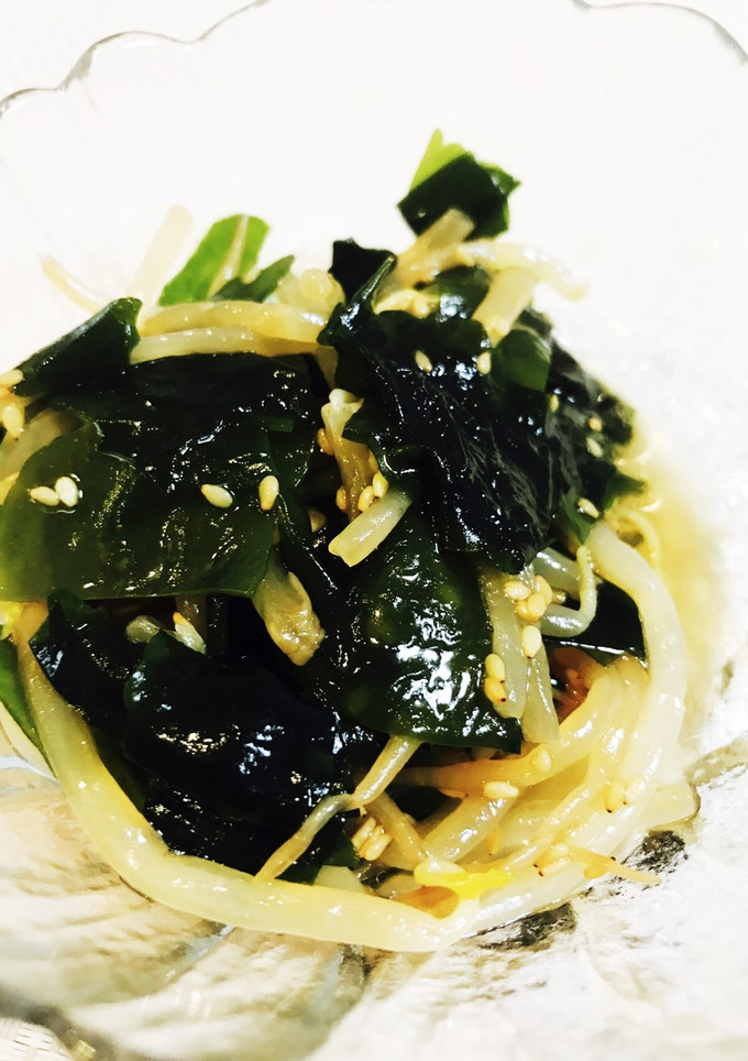もやしとわかめの中華和え-レシピのメイン写真