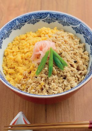 二色丼-レシピのメイン写真
