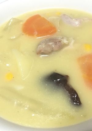 具沢山コーンクリームシチュー-レシピのメイン写真