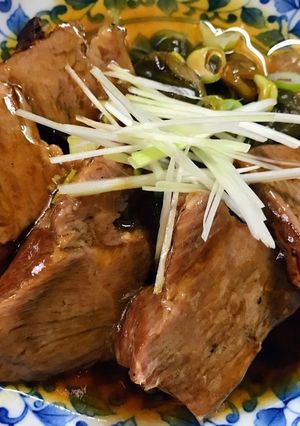 豚ブロック肉で美味すぎ煮豚♪圧力鍋♪-レシピのメイン写真