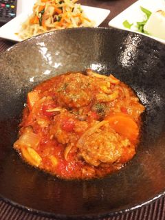 作り置きに✨ふんわり肉団子のトマト煮込み-レシピのメイン写真