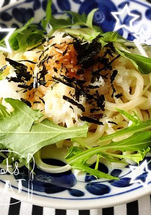 大根おろしと水菜のぶっかけうどん-レシピのメイン写真
