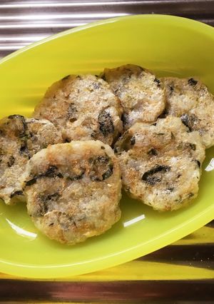 離乳食後期〜 お粥救済焼おにぎり-レシピのメイン写真