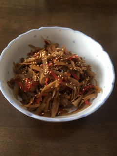 きんぴら牛蒡-レシピのメイン写真