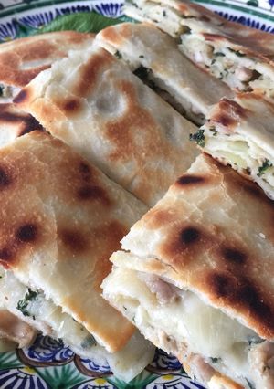 ウズベキスタン♡簡単焼きチキンパン-レシピのメイン写真
