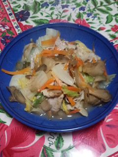 白菜と豚肉の簡単うま煮-レシピのメイン写真