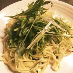 รูปของ 簡単お茶漬けの素を使ったパスタ