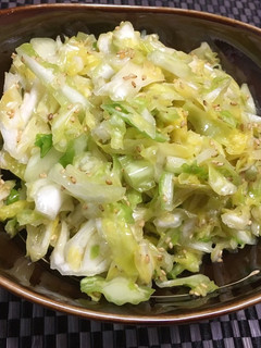キャベツ大量消費☆簡単キャベツのナムル風-レシピのメイン写真