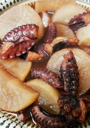 冷凍タコの柔らか煮(*´ω｀*)-レシピのメイン写真