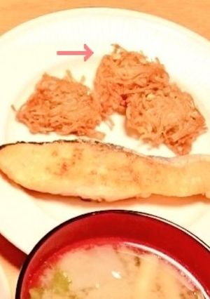 片栗粉でえのきのかき揚げフリットのような-レシピのメイン写真